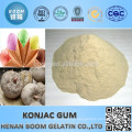 High viscosity and glucomanna konjac gum as food additive